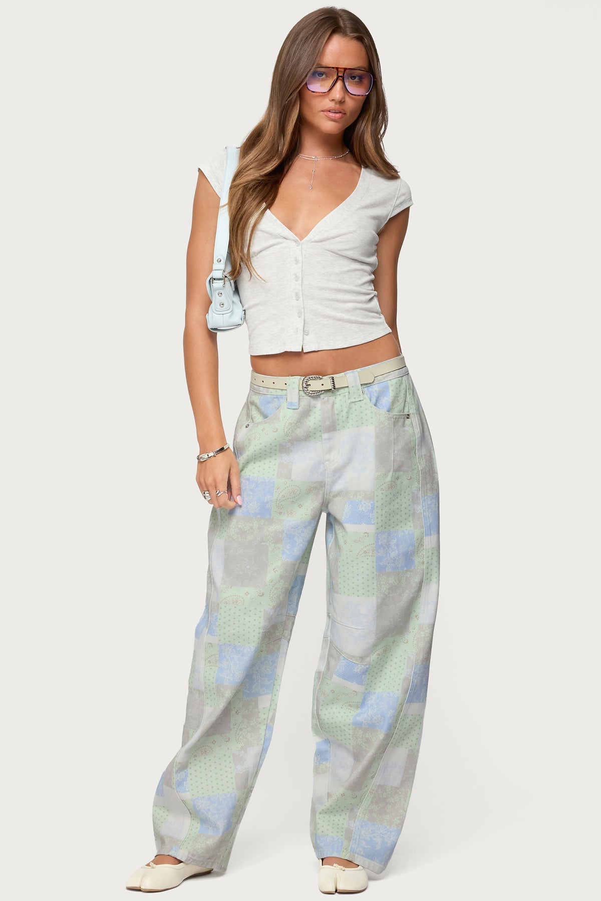 Alza Button Up Top
