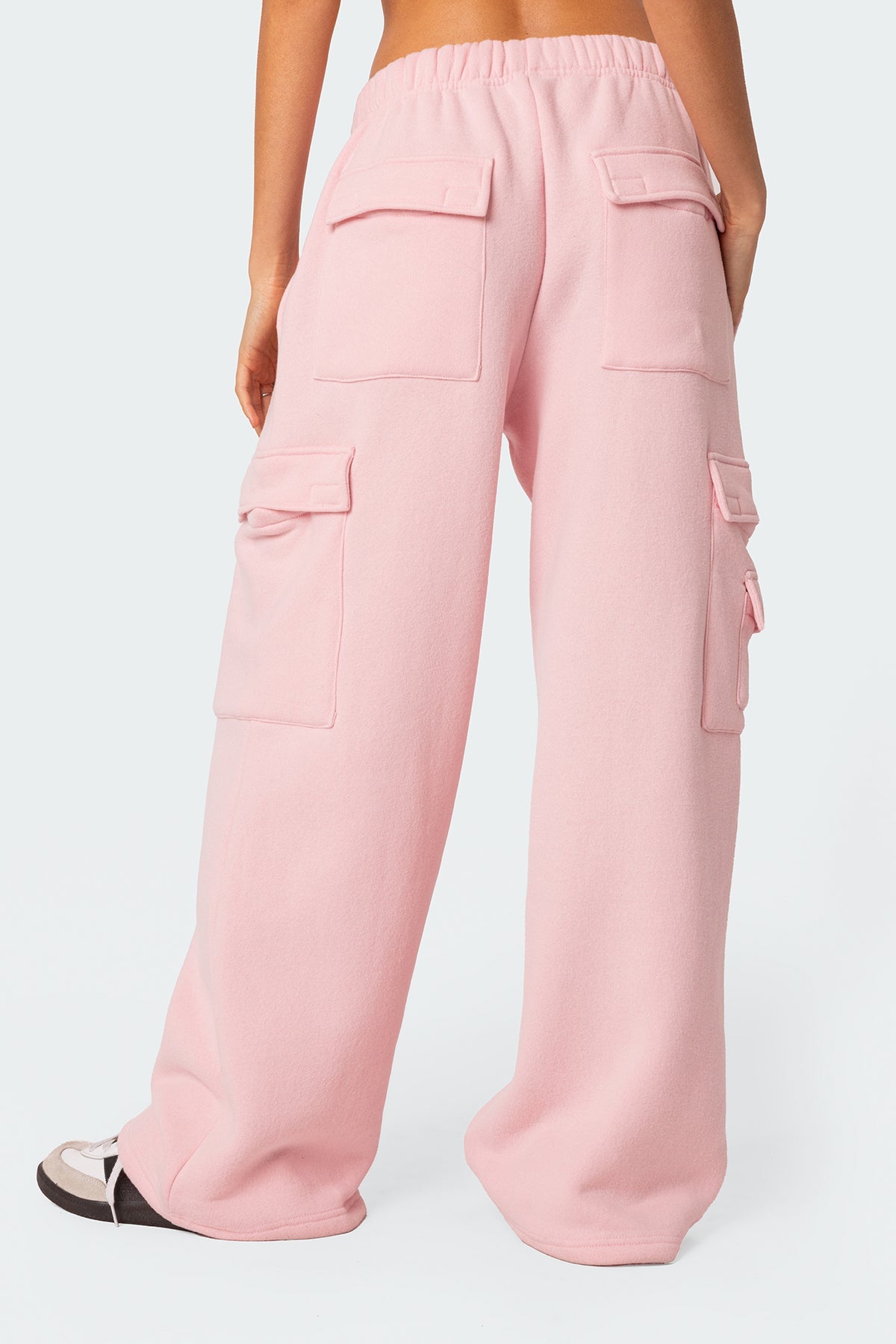 Wide Leg Cargo Joggers