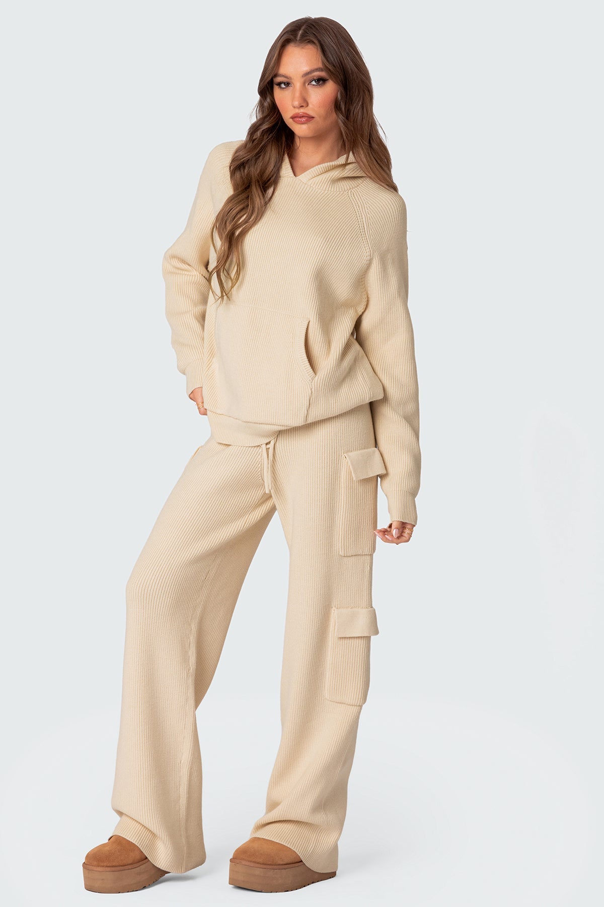 Wynter Knit Cargo Trousers