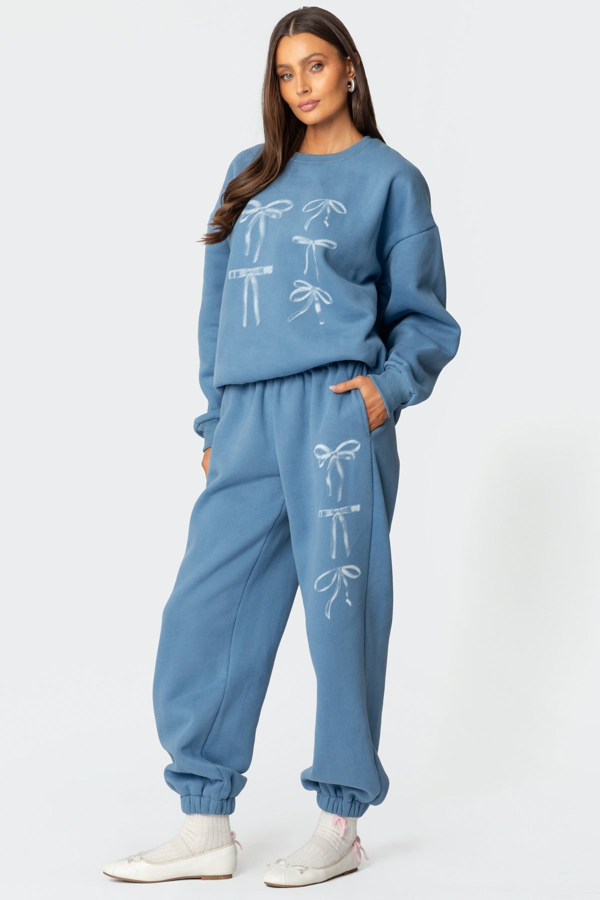 Bow Bliss Oversized Joggers