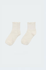 Frilled Hem Socks