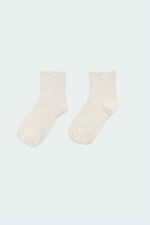 Frilled Hem Socks