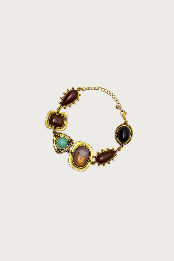 Stone Pendant Bracelet