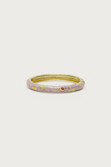Vintage Floral Bangle Bracelet