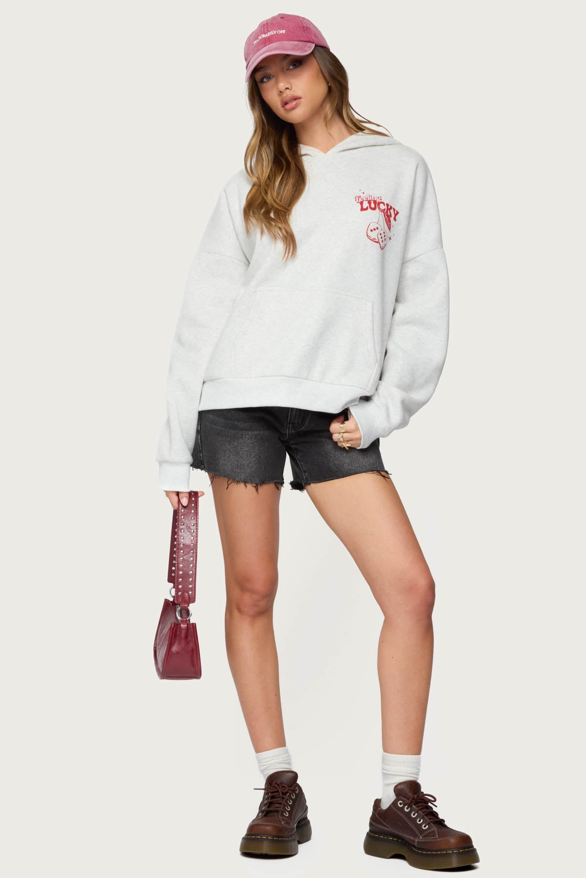 Feeling Lucky Oversized Hoodie