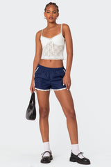 Cami Sheer Lace Tank Top
