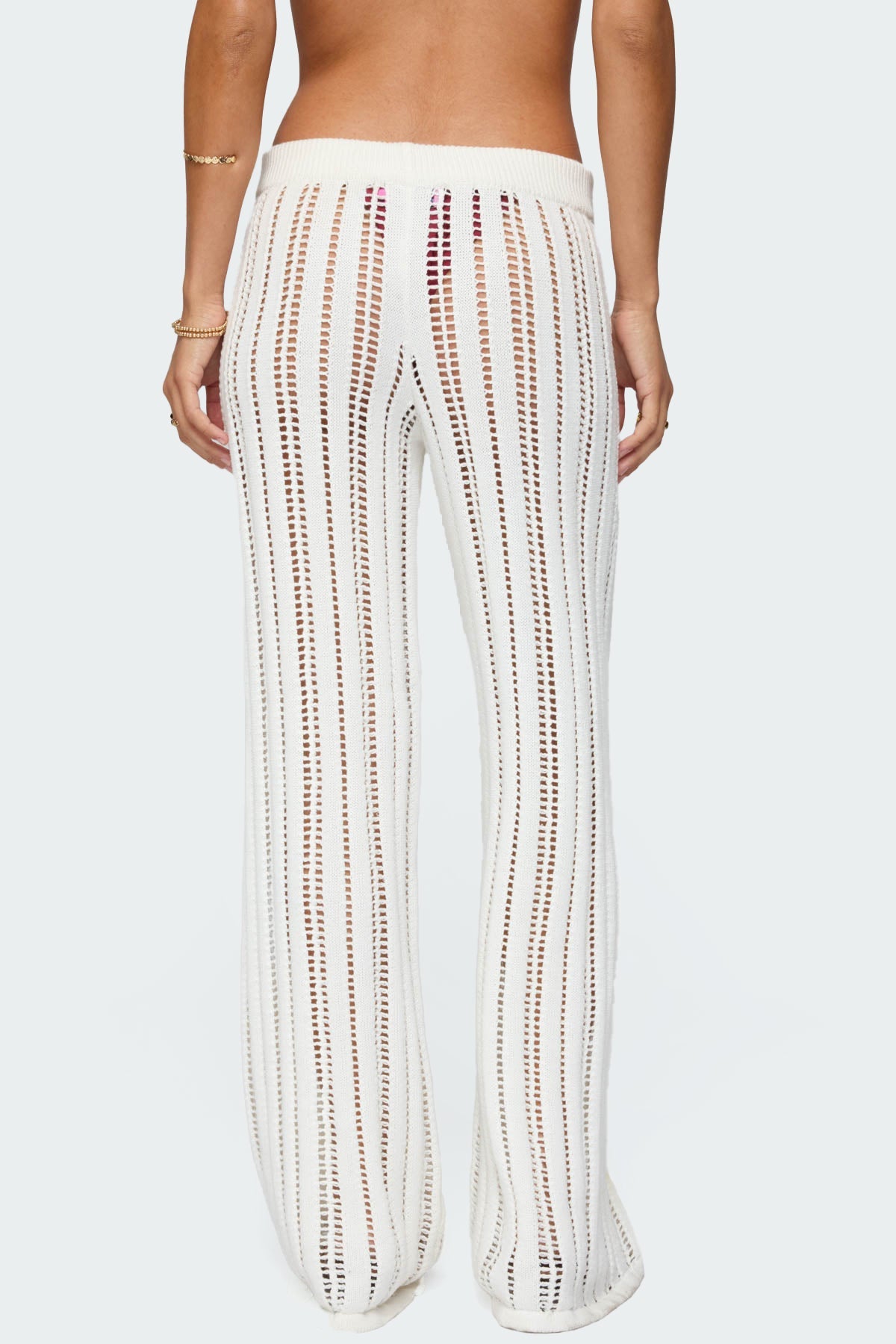 Echo Ladder Knit Trousers