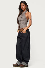 Kella Extra Oversized Low Rise Jeans