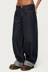 Kella Extra Oversized Low Rise Jeans