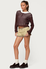 Peekaboo Plaid Boxer Shorts