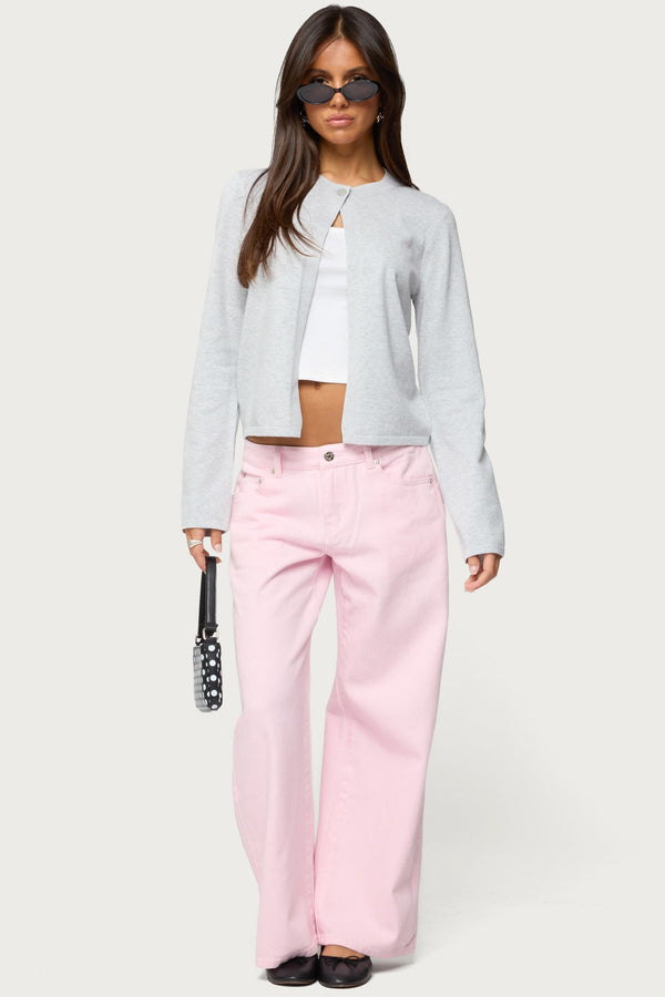 Jenie Split Front Knit Cardigan