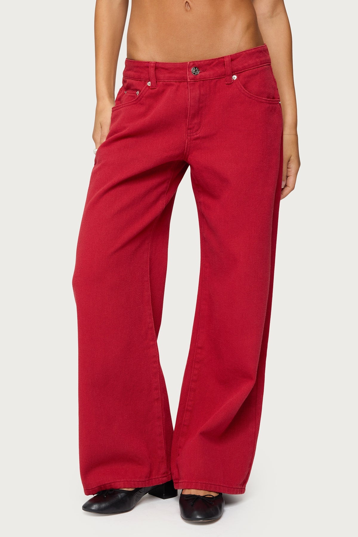 Petite Roman Low Rise Slouchy Jeans