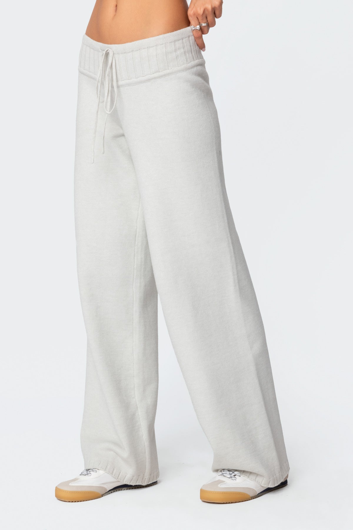 Russell Straight Leg Knit Trousers