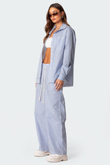 Pinstripe Trousers