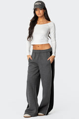 Contrast Panel Joggers
