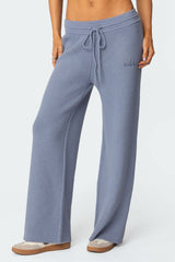 Kris Ribbed Knit Joggers