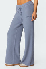 Kris Ribbed Knit Joggers