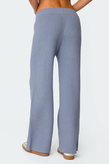 Kris Ribbed Knit Joggers