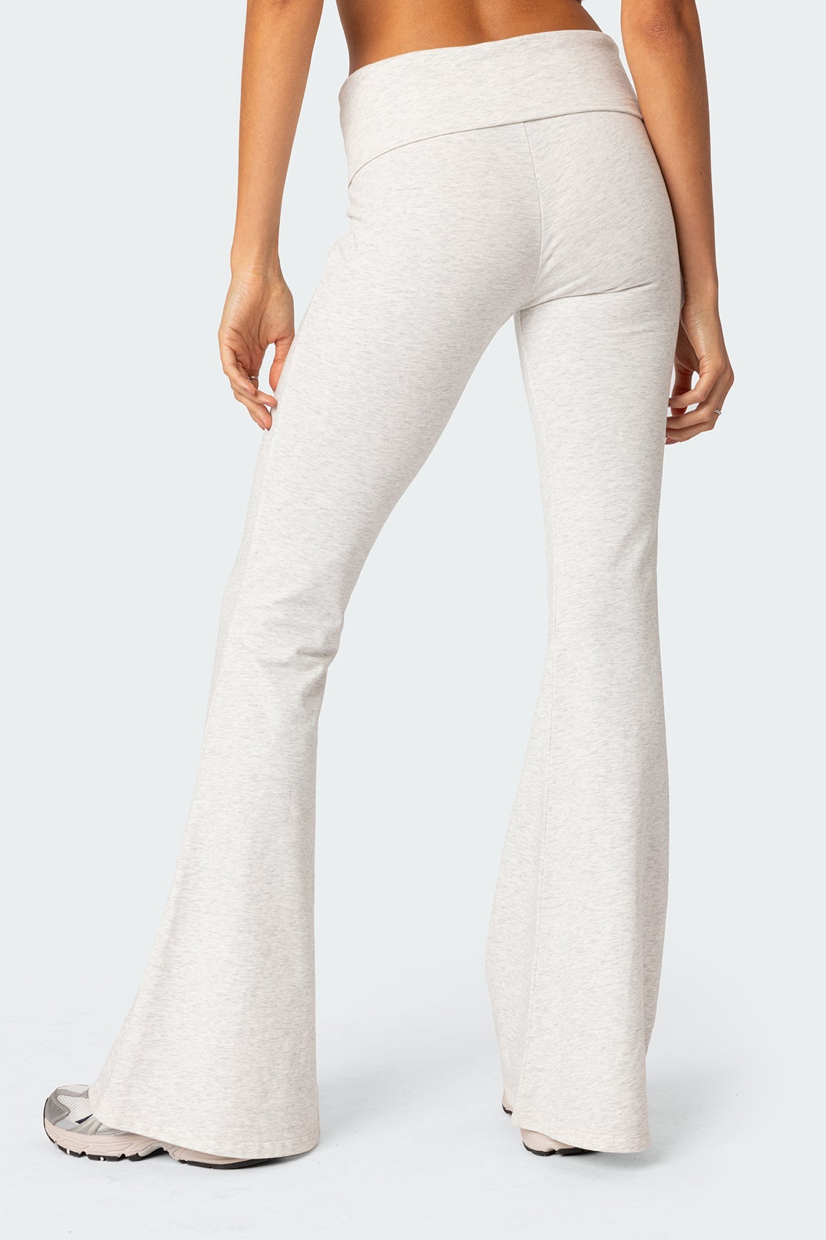 Naomi Fold Over Flared Leggings