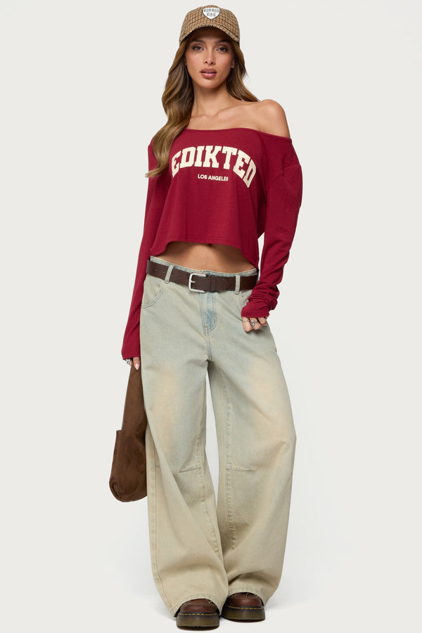 La Babe Off Shoulder Top
