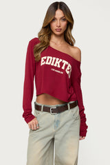 La Babe Off Shoulder Top